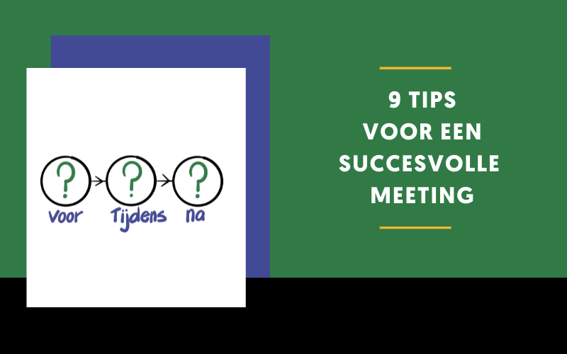 Blog Mireile Beumer 9 tips voor een succesvolle meeting